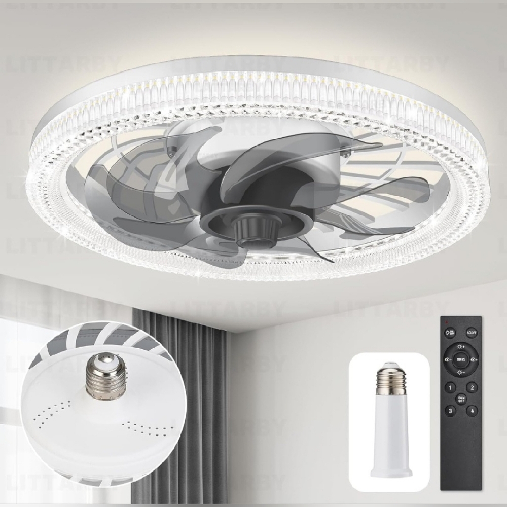 New Socket Fan With Light